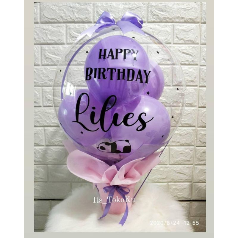 Buket Balon / buket bunga / balon ulang tahun / balon latex