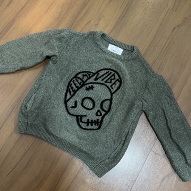 preloved sweater zara knit anak