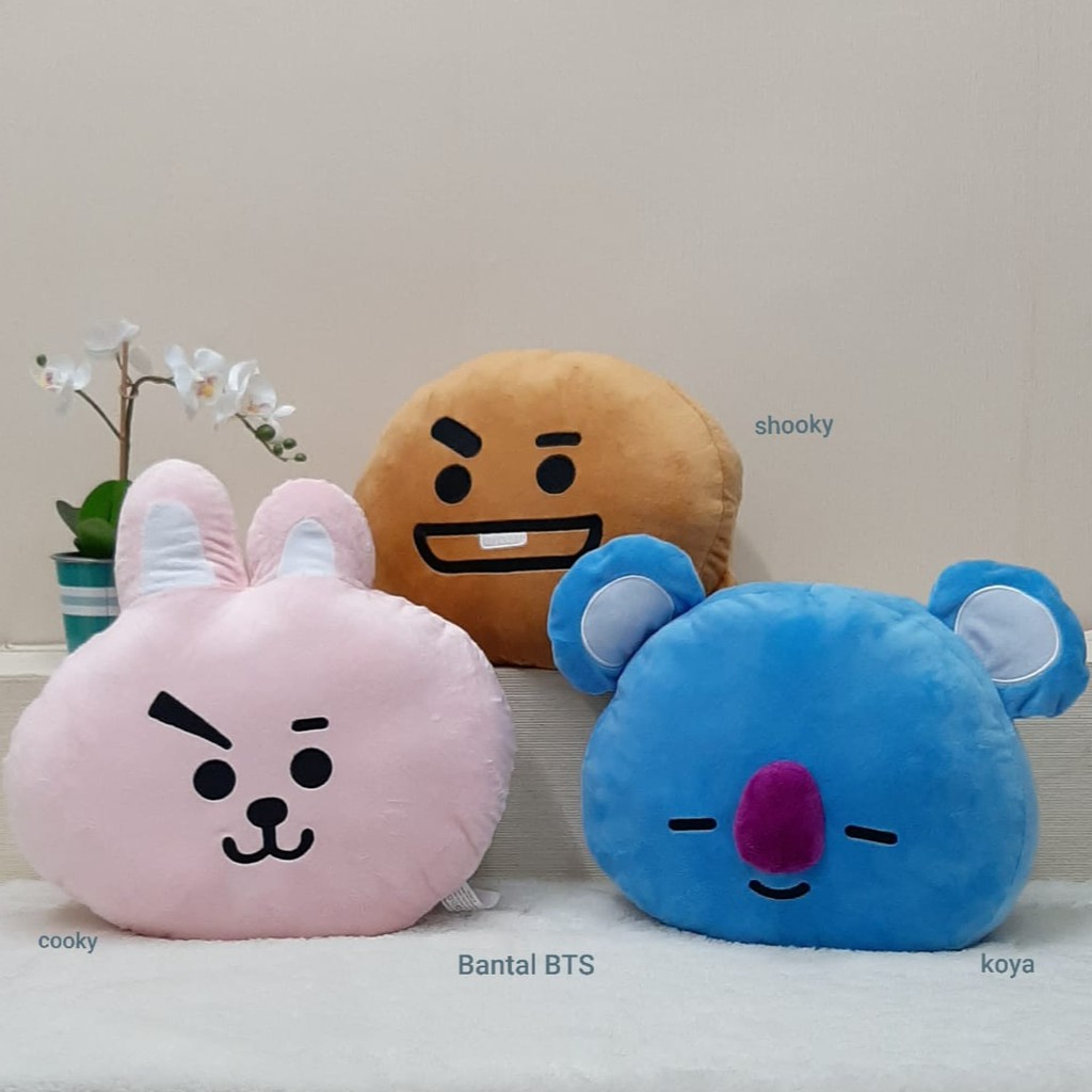 Bantal BTS K POP Tata Koya Shoky Cooky Chimmy BT21/BAntal Karakter/Bantal Chimmy