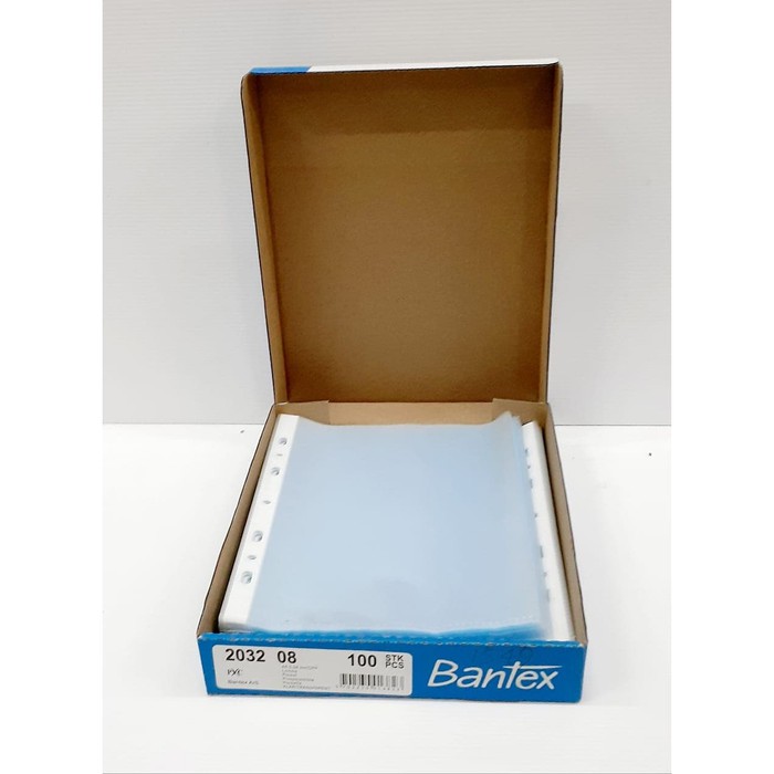 

POCKET FILE PLASTIK BANTEX 2032 / KANTUNG BINDER A5 PER BOX ISI 100pcs