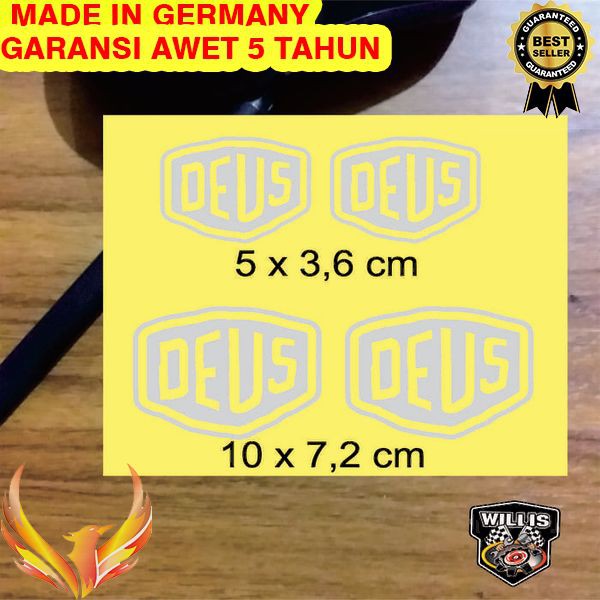 

TERMURAH STICKER STIKER DEUS CUTTING STIKER 03 reflektor material Phoenix Star