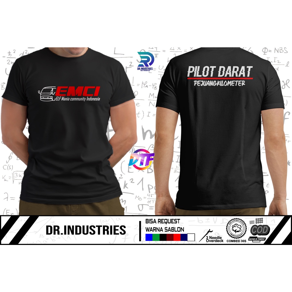 Kaos EMCI Pilot Darat - DR INDUSTRIES