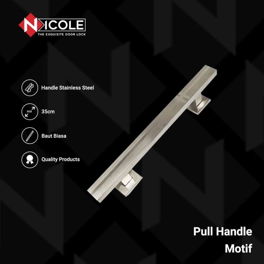 Pull Handle Tarikan Pintu Gagang Stainless Steel 35cm