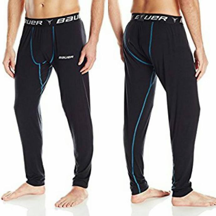 MEN'S BAUER CORE BASELAYER PANT HOCKEY FIT SIZE S-XXL 100% ORIGINAL