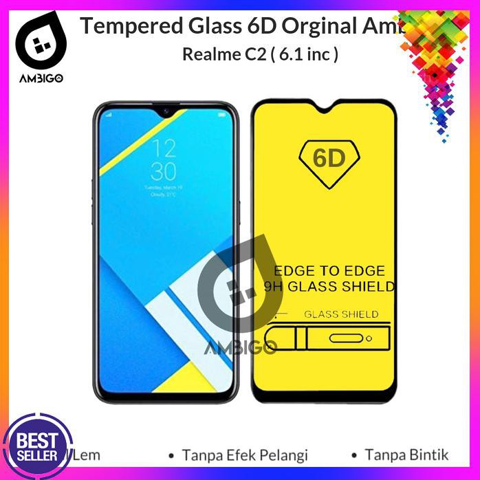 REALME C2 CASE LUXURY GLASS PREMIUM