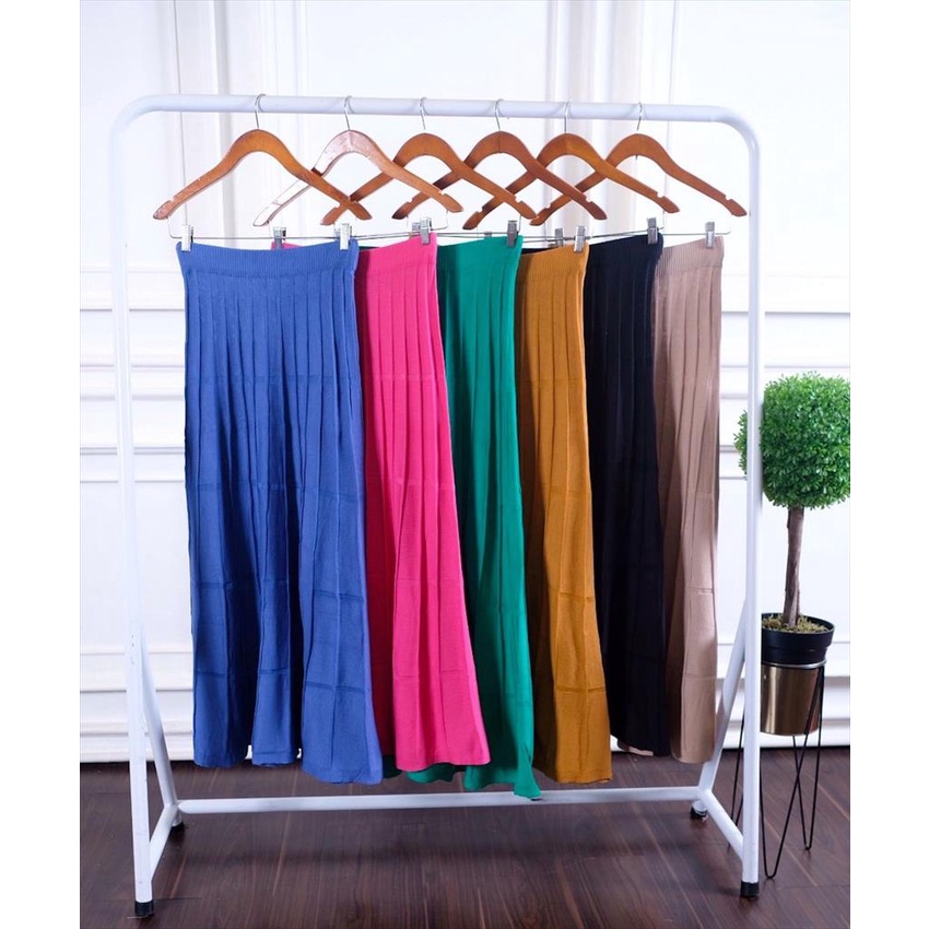 ROK RAJUT BAHAN PREMIUM  BANGKOK BKK, ROK RAJUT MAXI