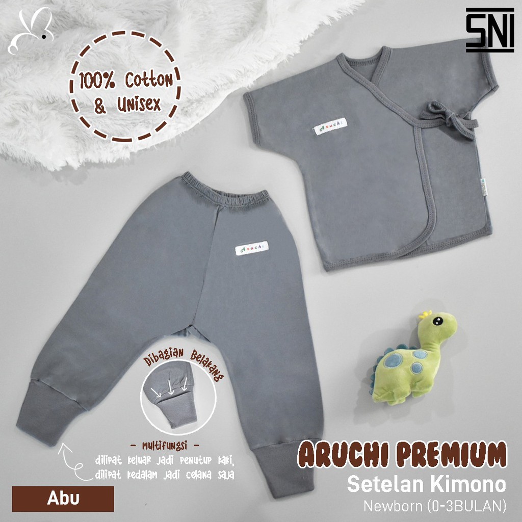 Setelan Kimono Aruchi Premium Full Color Newborn CBKS