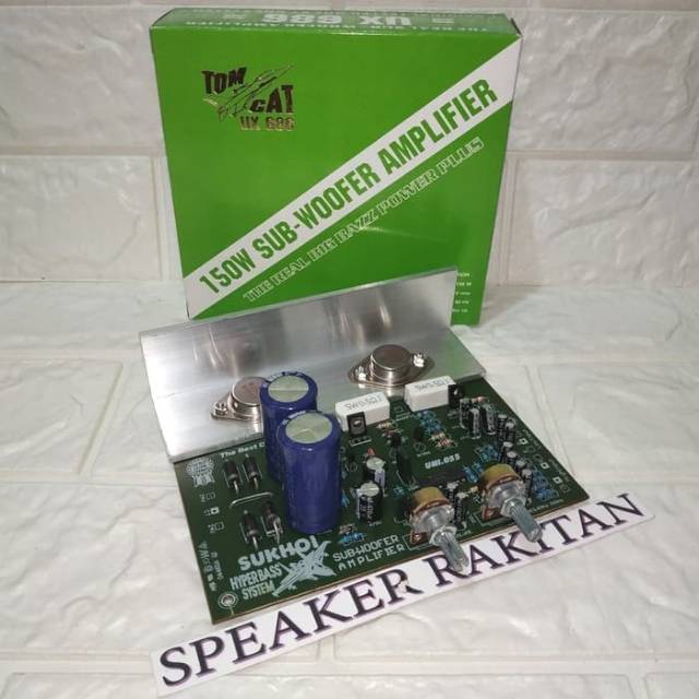 Kit Amplifier Subwoofer TOMCAT/SUKHOI 150W UX-686