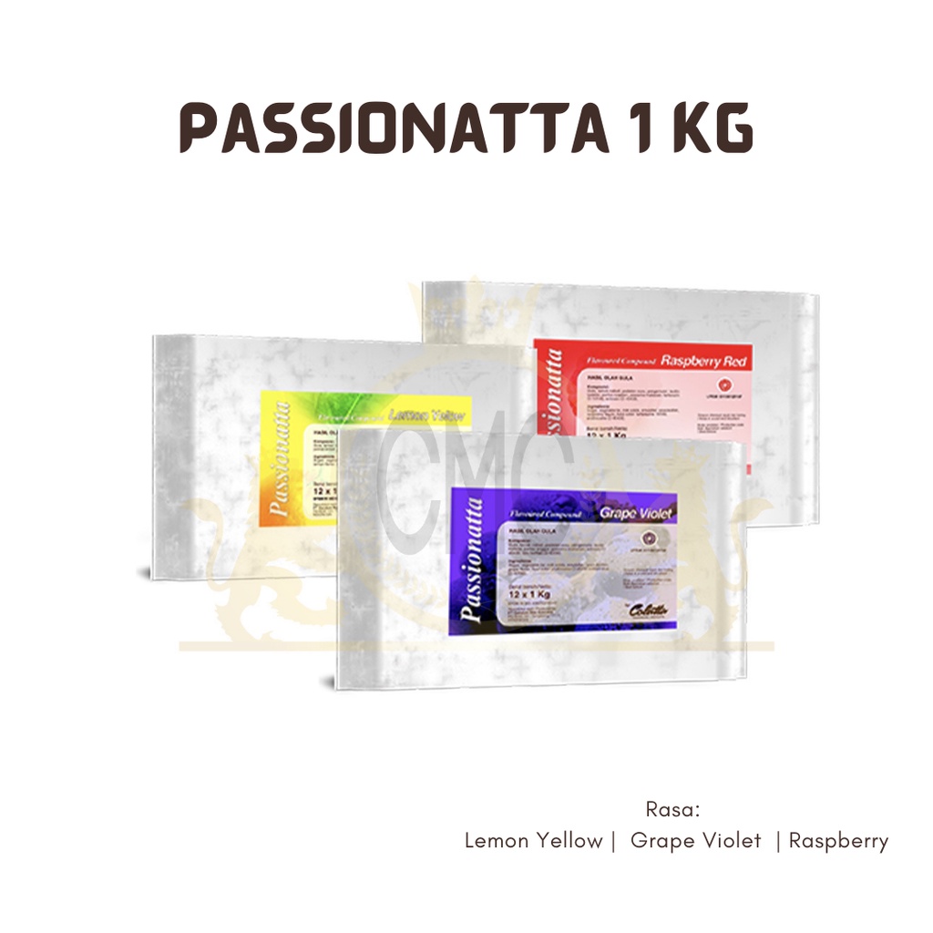 

Passionatta Colatta 1 Kg || Cokelat Compound || Colatta Compound