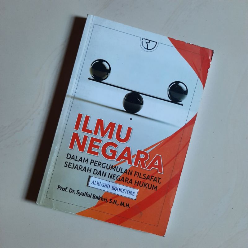 Buku (ORIGINAL 100%)⭐⭐⭐ ILMU NEGARA dalam Pergumulan Filsafat, Sejarah dan Negara Hukum > Prof Syaif