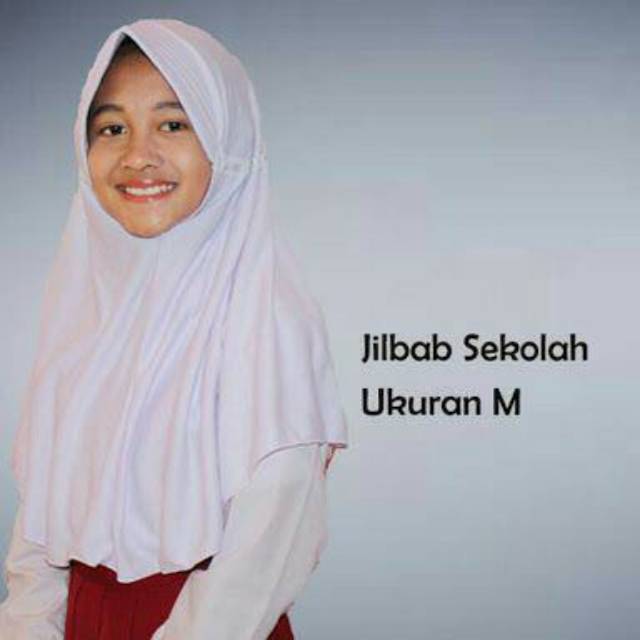 Jual Jilbab sekolah instant ukuran M | Shopee Indonesia