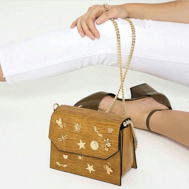 Zara animal chain sling bag