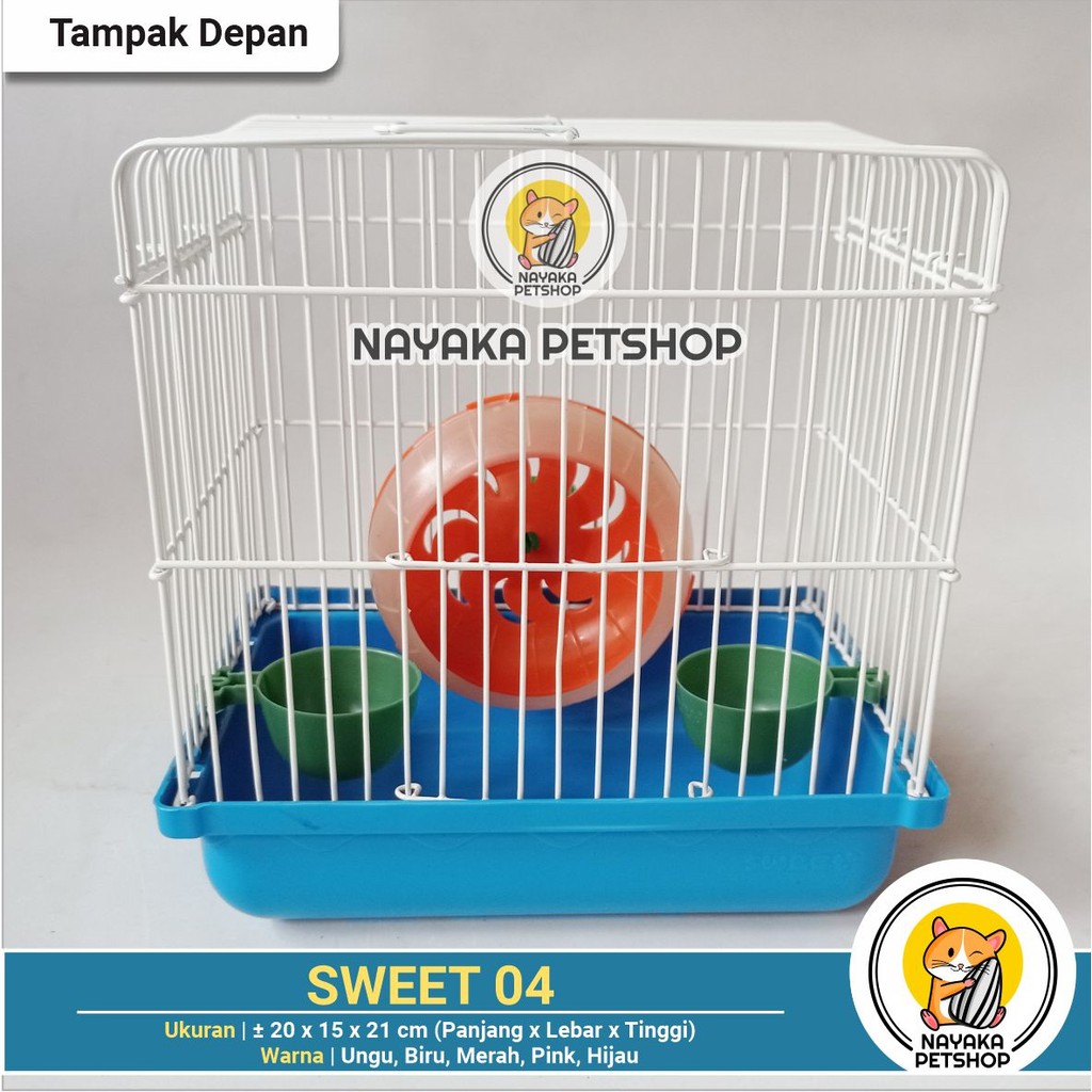 Sweet 04 Kandang Hamster Murah