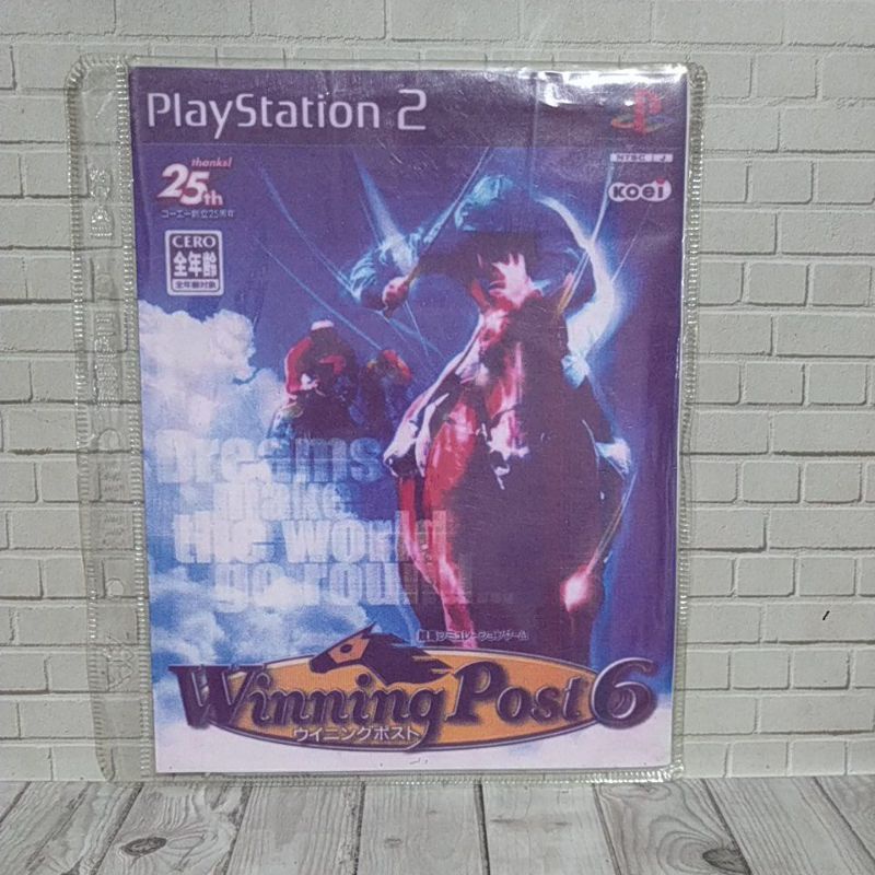 CD DVD KASET ORIGINAL PS2 WINNING Post 6 Jpn Bahasa Jepang