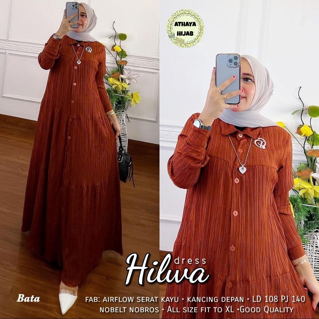 HILWA MAXI DRESS ORIGINAL ATHAYA