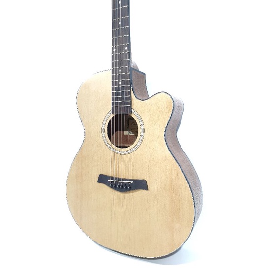 Gitar Akustik Merk Cowboy Original Tipe GWC-235 NS NA Trusrod Senar String Jakarta Murah