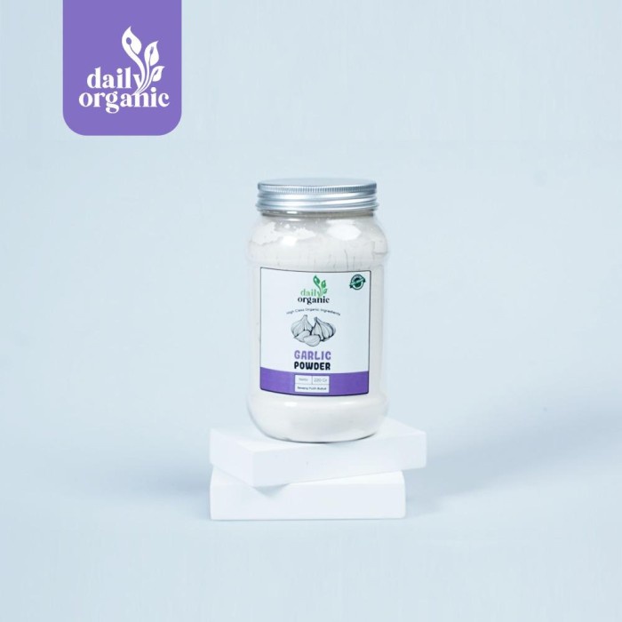 BAWANG PUTIH BUBUK GARLIC POWDER PREMIUM DAILY ORGANIC - 60gr