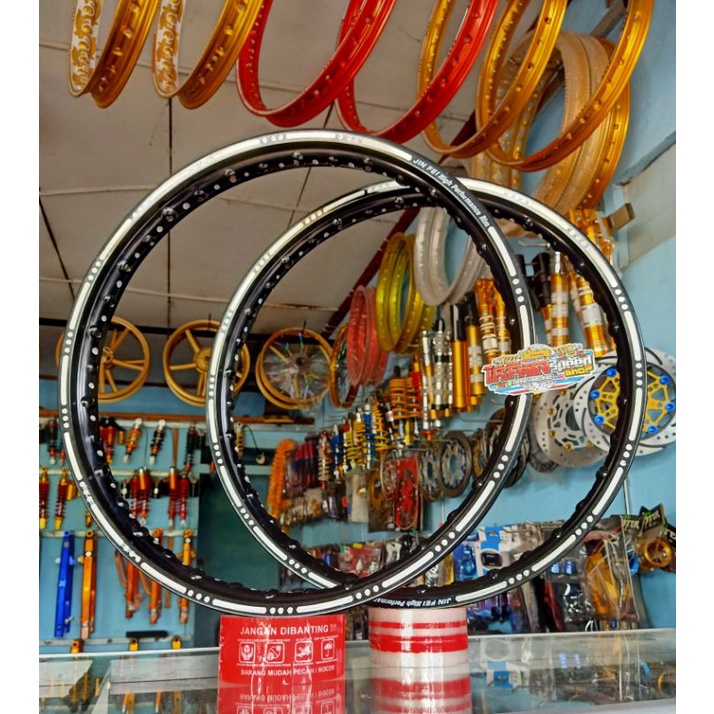 velg takegawa Slod Hitam Ukuran ring 17 harga sepasang