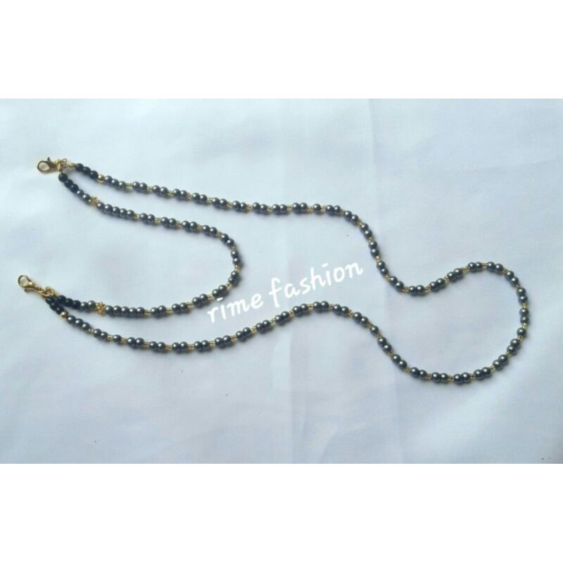 2 in 1 Strap Konektor Hijab / Gantungan Masker / Conector / Kalung Konektor