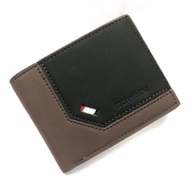 DOMPET PRIA KULIT SINTETIS DOMPET LIPAT MINI DOMPET PRIA BAHAN PU LEATHER DOMPET COWOK LIPAT