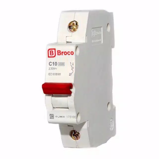 penawaranspesial BROCO MCB 1P 10A 17310C / MCB 10Ampere BROCO 1Phase Limited