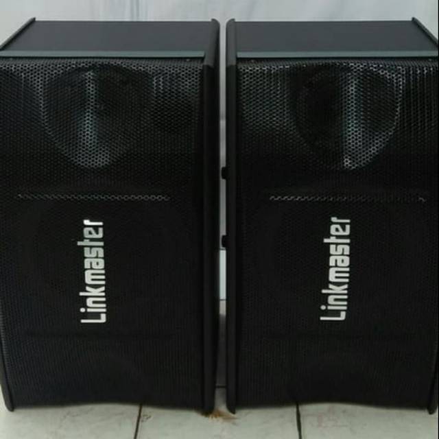 Speaker karaoke Speaker sound system linkmaster 10 inch sepasang
