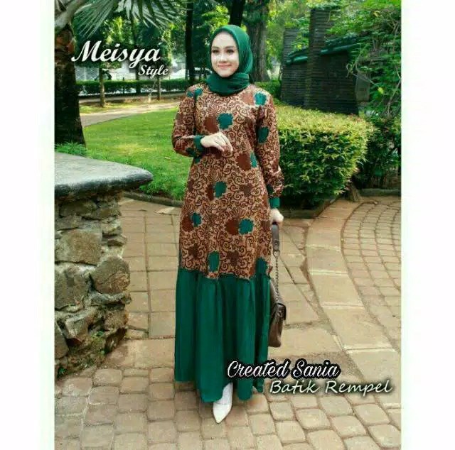 Gamis Batik Terlaris Kualitas Original