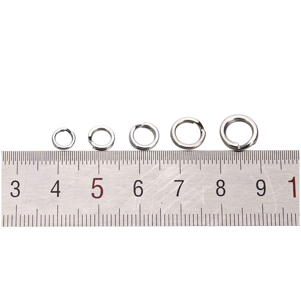 Top 200PCS Lot Konektor Ikan Tahan Lama Line Tackle Swivel Snap