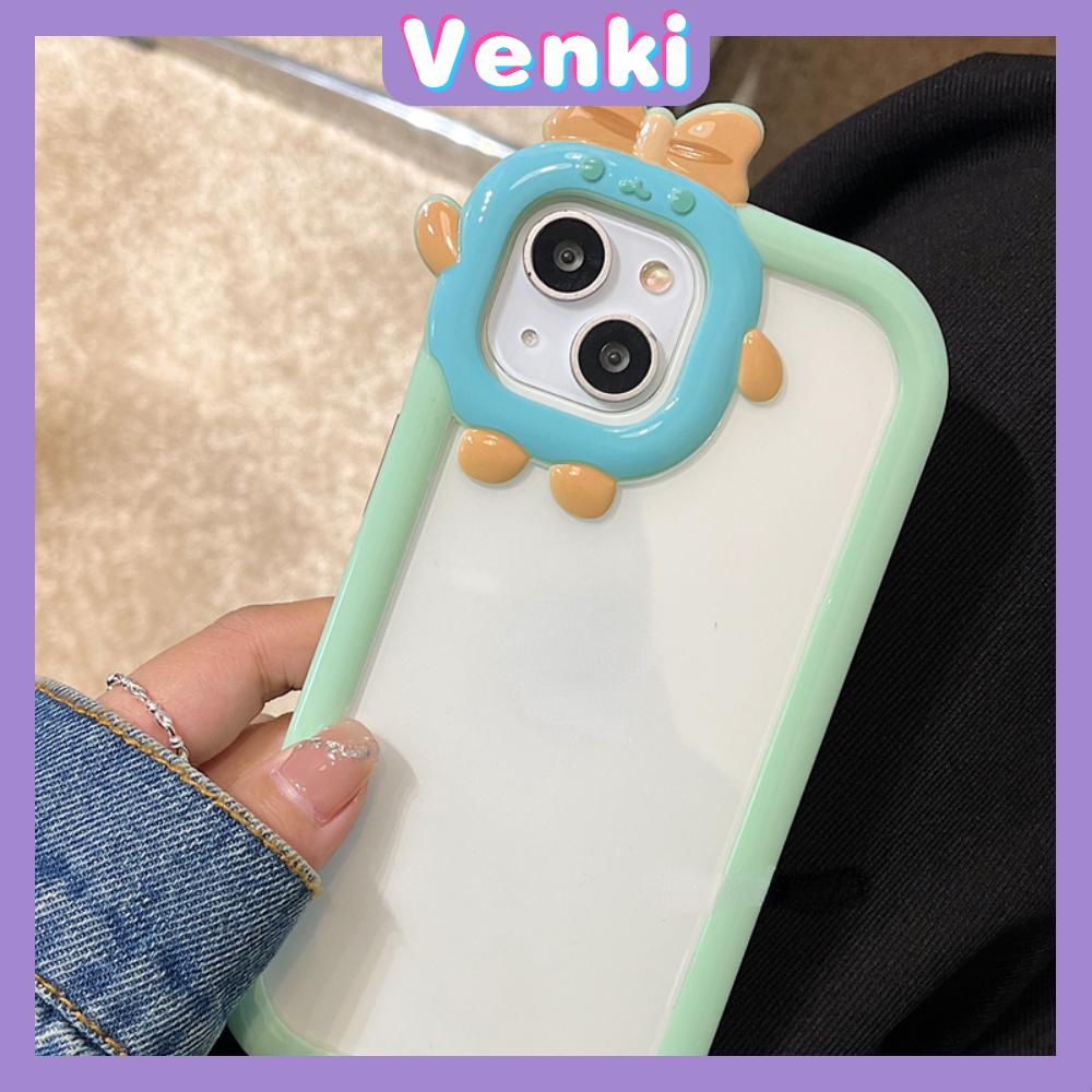 iPhone Case Silicone Soft Case Clear Case Airbag Shockproof Protection Camera Varnish Feel Bow Cute Cartoon Compatible For iPhone 11 Pro Max 13 Pro Max 12 Pro Max 7Plus xr XS Max