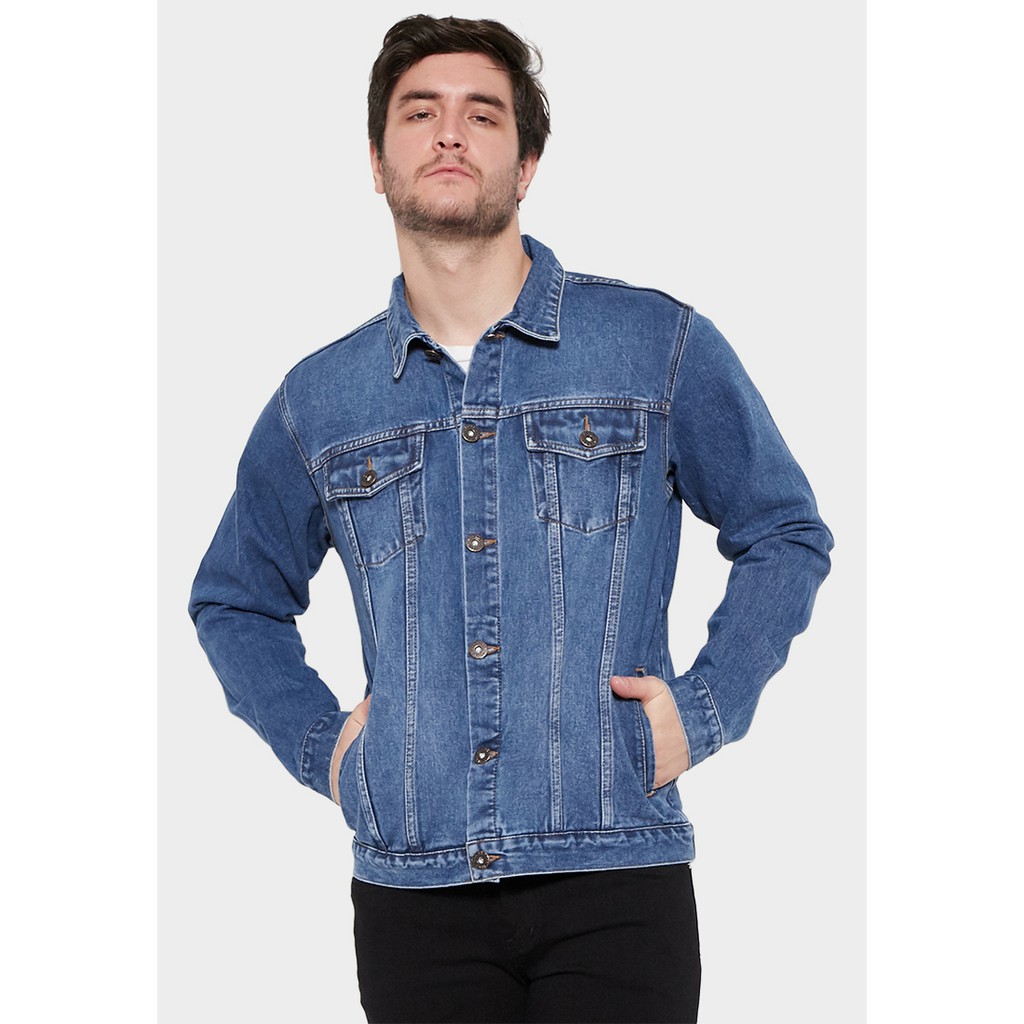 JBBoss Jaket Jeans 089 (Light Blue) / Ramayana Jatinegara