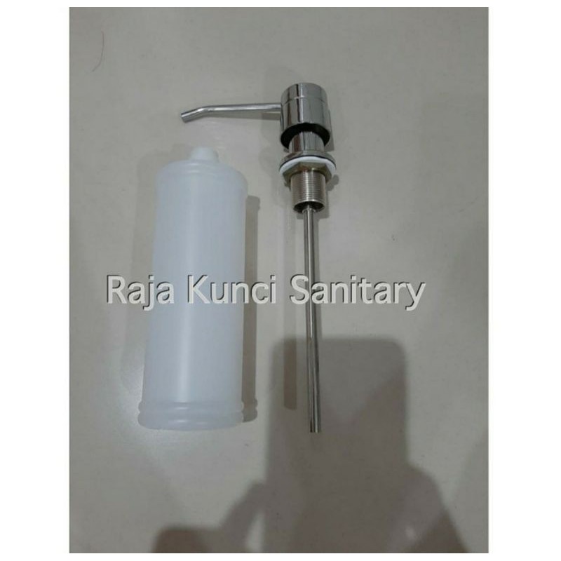 Tempat Sabun Cair Tanam Kuningan Tebal/Siap Dispenser Kuningan/Hand Soap/Dispenser Sabun