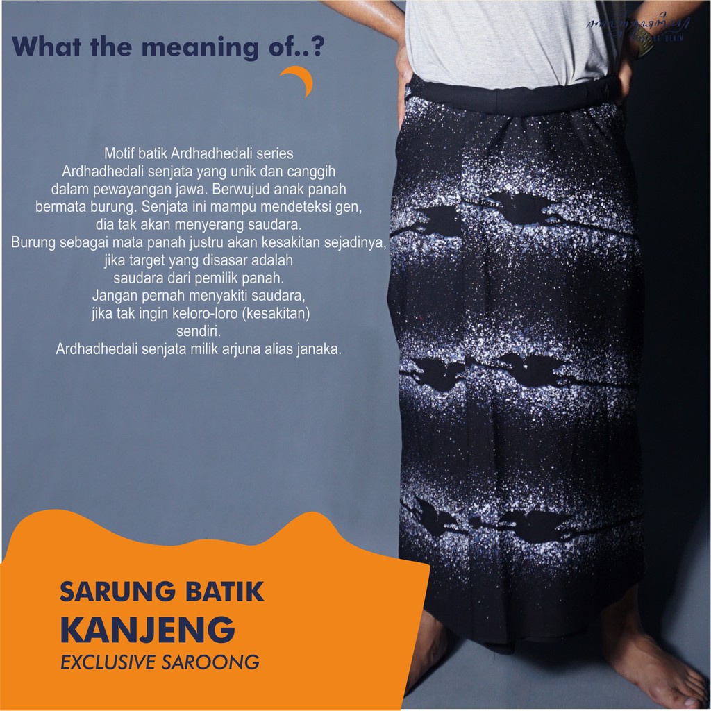 SARUNG KANJENG| SARUNG BATIK ORIGINAL MOTIF ARDHADHEDALI SERIES