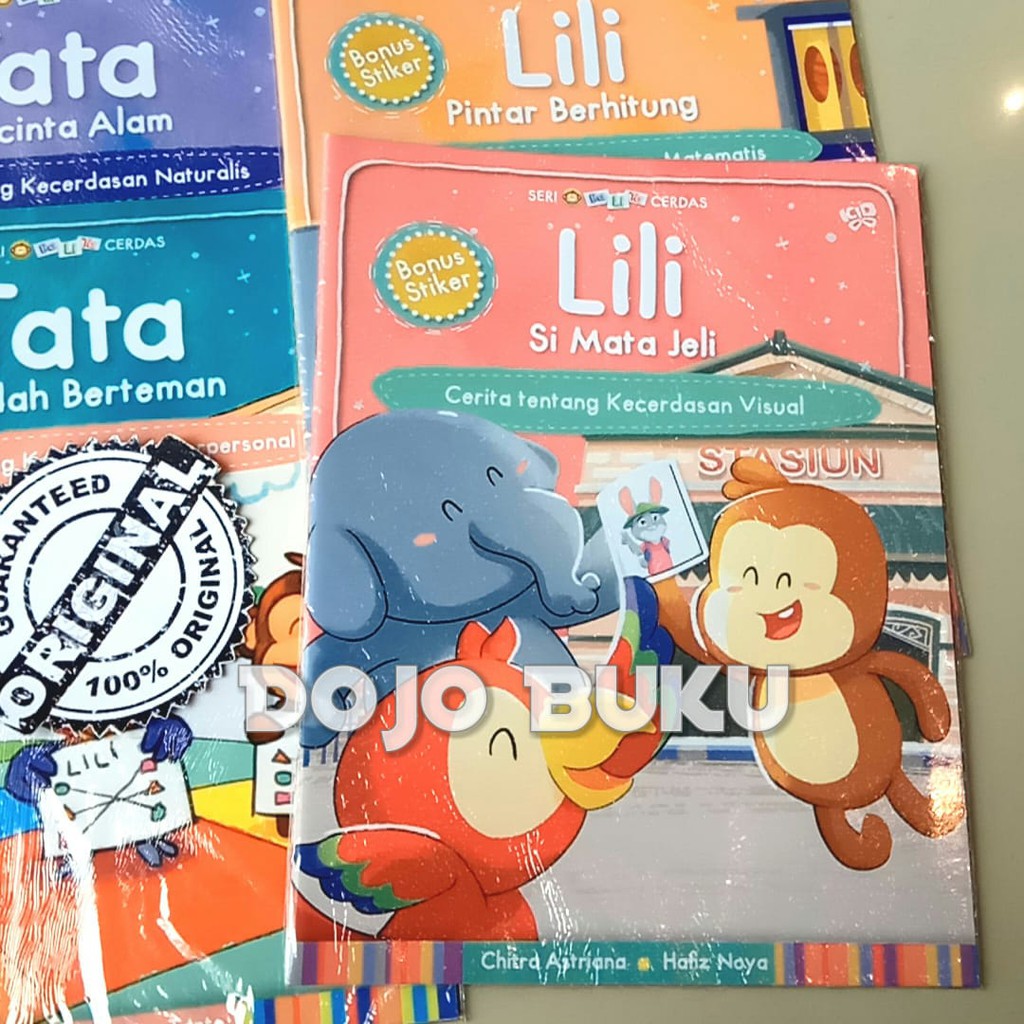 Seri BALITA Cerdas - Bonus Stiker