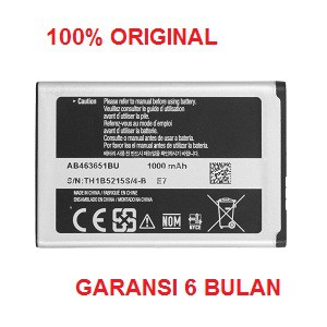 Baterai battery SAMSUNG AB463651BU / S3650 Corby, F400, L700, ori100%