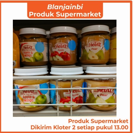 

Heinz Fruity Kemasan 110 gram Bandung Area