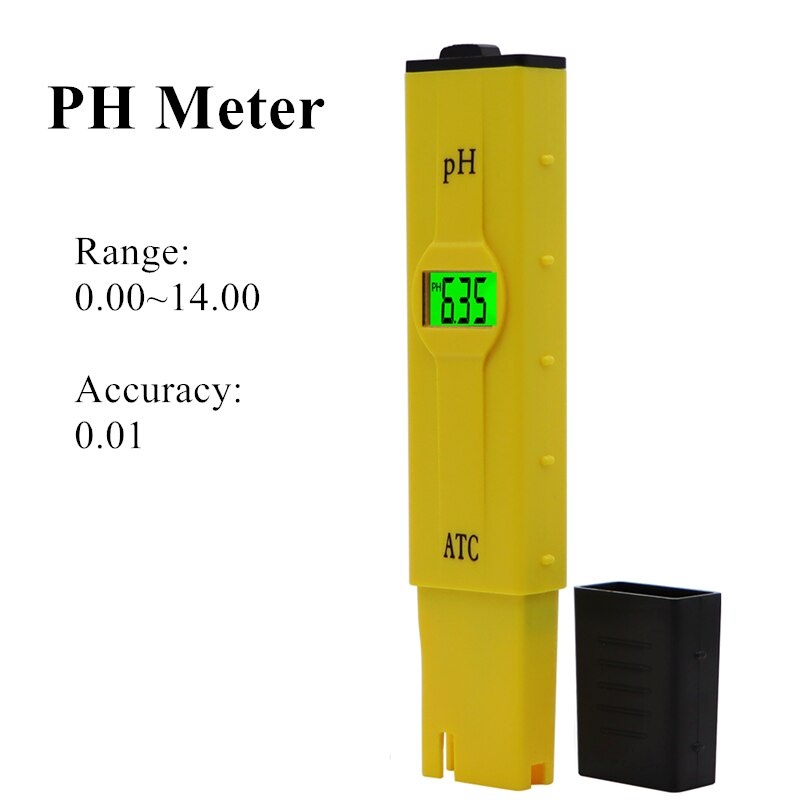 Produk PreOrder LCD PH Meter ph Tester Accuracy 0.01 Aquarium Pool Water Wine Urine Automatic