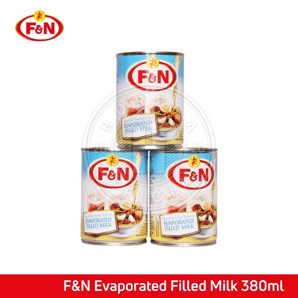 

F&N EVAPORATED FILLED MILK 380GR / FN SUSU EVAPORASI 380 GRAM