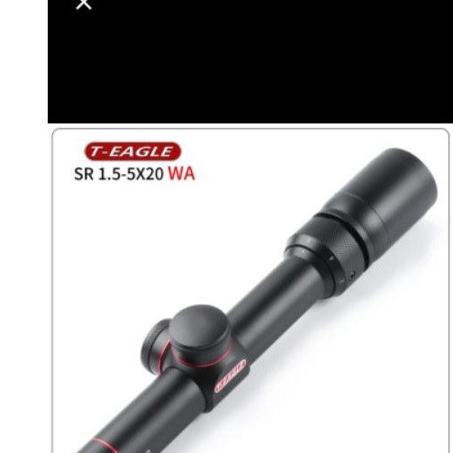 Teleskop Telescope T-Eagle 1.5-5x20 WA HK T Eagle Buntung Teleskop Buntung