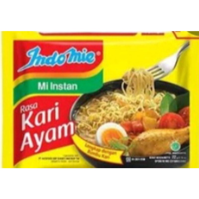 

INDOMIE KARI AYAM / KUAH