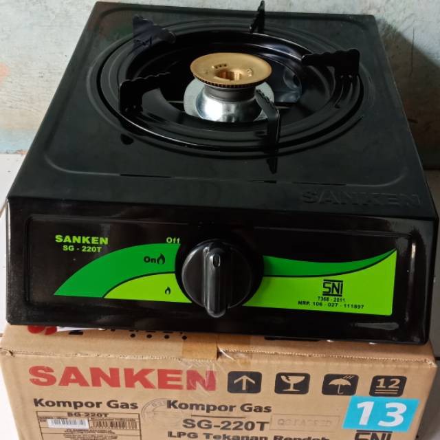 Kompor gas sanken murah 1 tungku SG 220 T