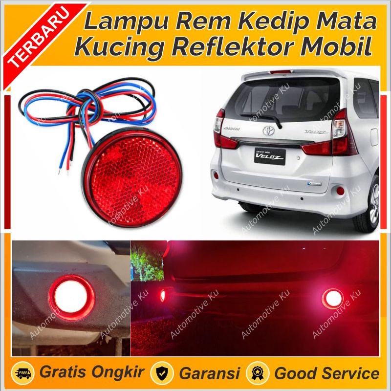LAMPU MATA KUCING KEDIP MOBIL MOTOR REFLEKTOR NMAX AVANZA VELOZ UNIVERSAL