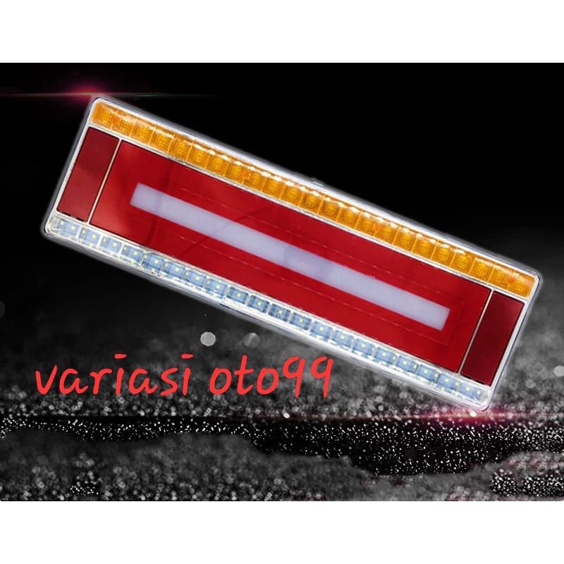 LAMPU STOP LAMP MOBIL TRUCK TRUK UNIVESAL LAMPU REM MOBIL BELAKANG  DC 24 VOLT 3 WARNA