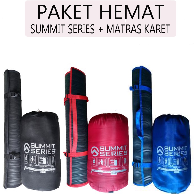 PAKET HEMAT COMBO  sleeping bag DS ADVENTURE SERIES + MATRAS