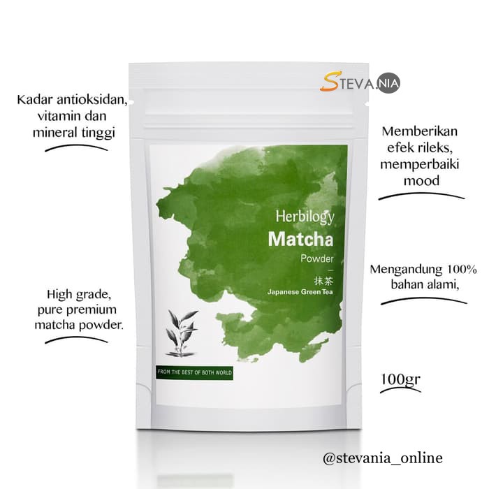 Herbilogy Matcha Powder 100GR