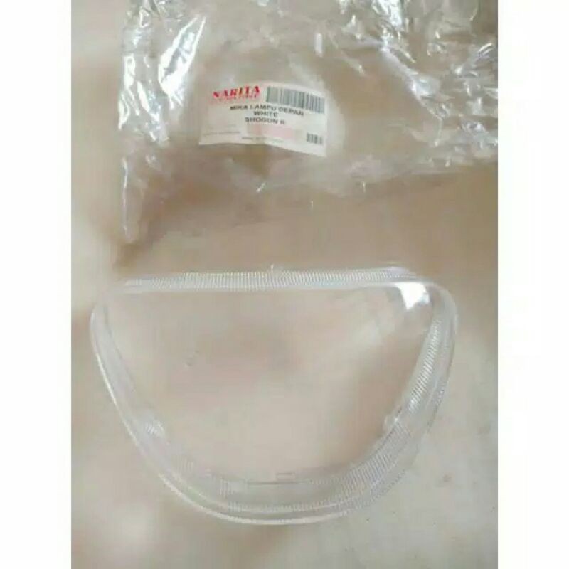 Kaca mika lampu depan shogun r 110