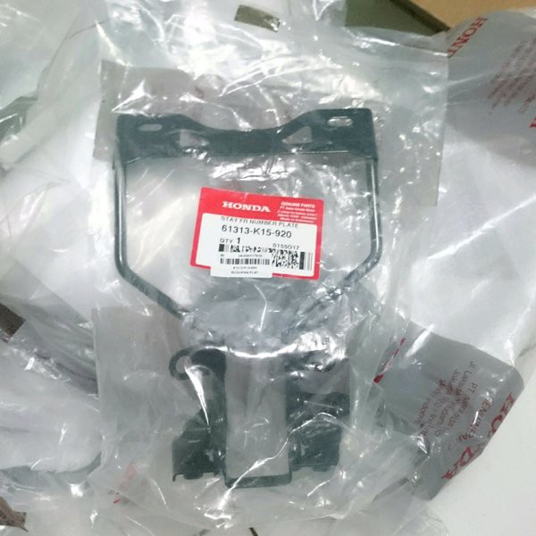 dudukan nopol plat nomor depan cb 150 R led k15-920