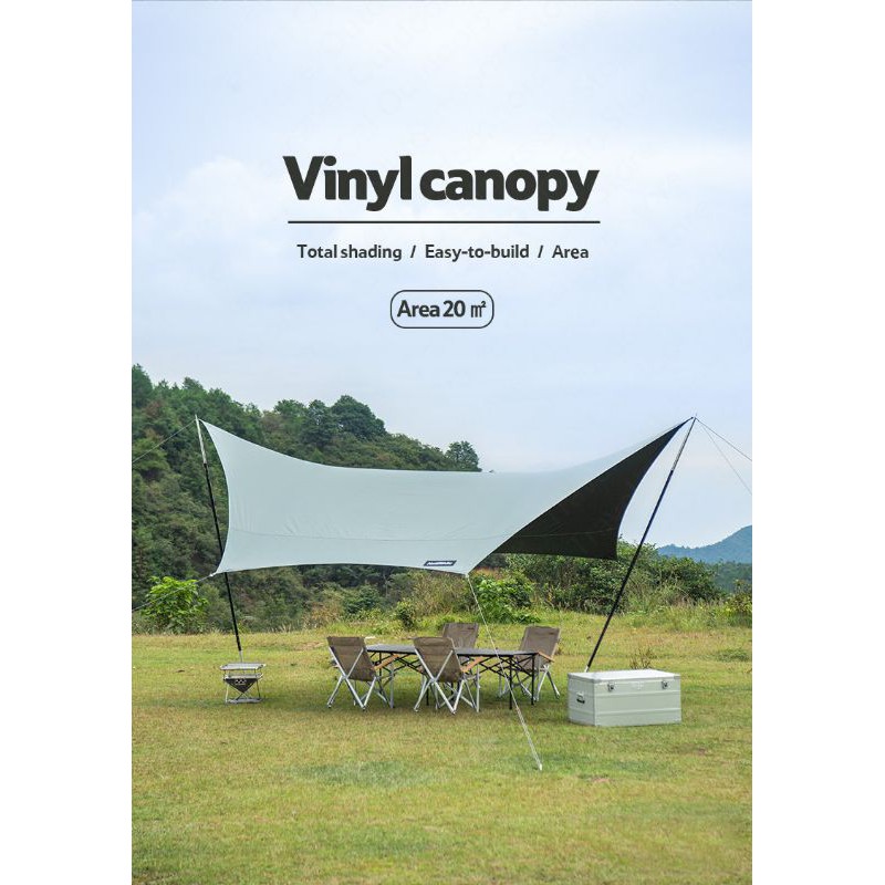 FLYSHEET HEXAGONAL VINYL NATUREHIKE NH20TM087 ORIGINAL