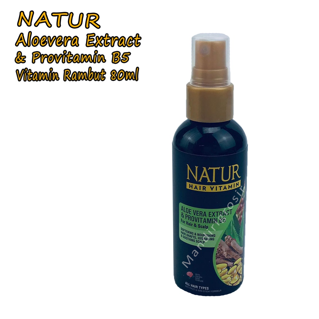 Natur* hair Vitamin * Aloe Vera Vit B5 * 80 Ml