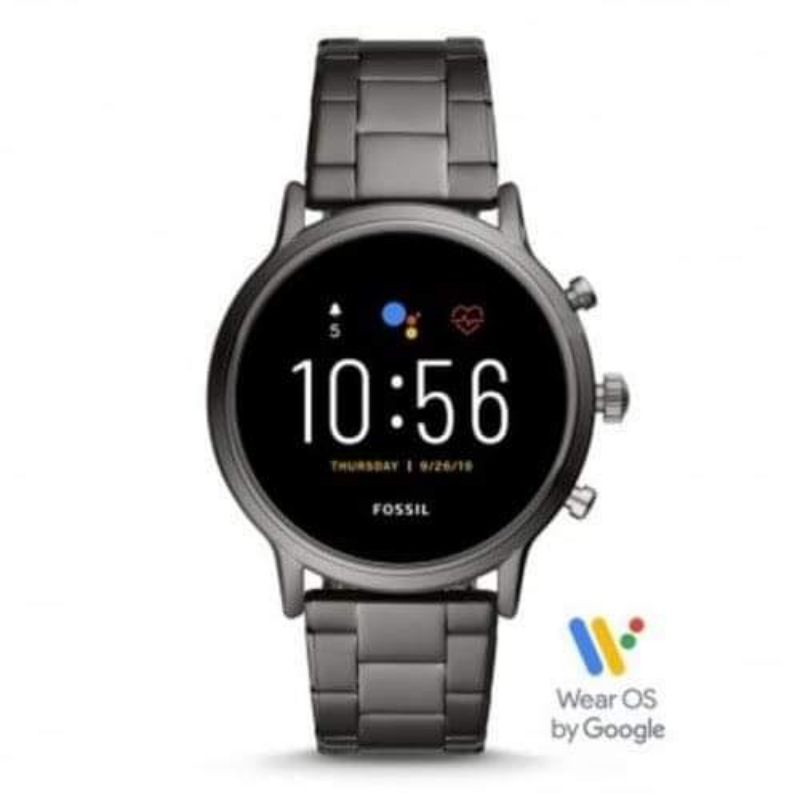 smartwatch F 0 s s i l gen 5 gen5 CARLYLE HR SMOKE STAINLESS STEEL FTW4024
