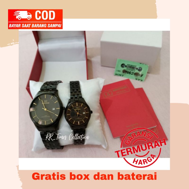 Jam Tangan Couple Elegan Mewah Bergaransi